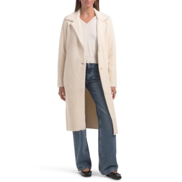 CYRUS Vanilla Long Coat - Picture 1 of 2